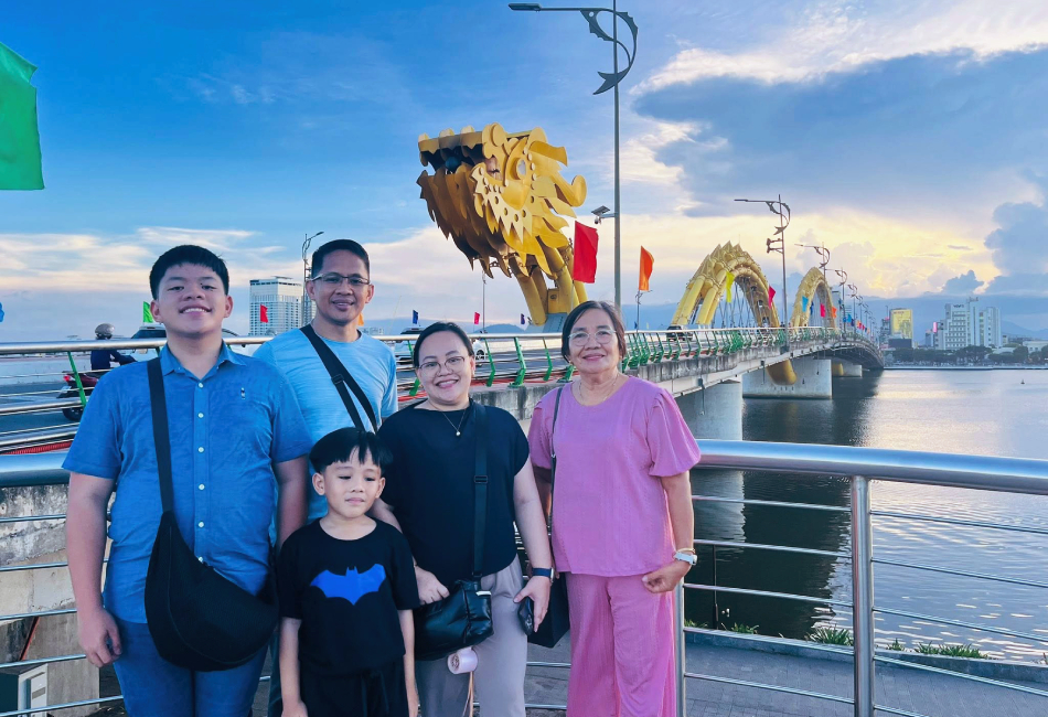 Check-in Dragon Bridge Da Nang