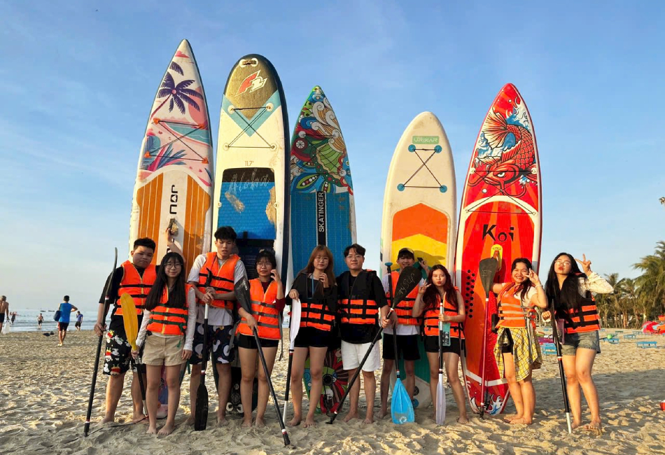 SUP in Da Nang beach