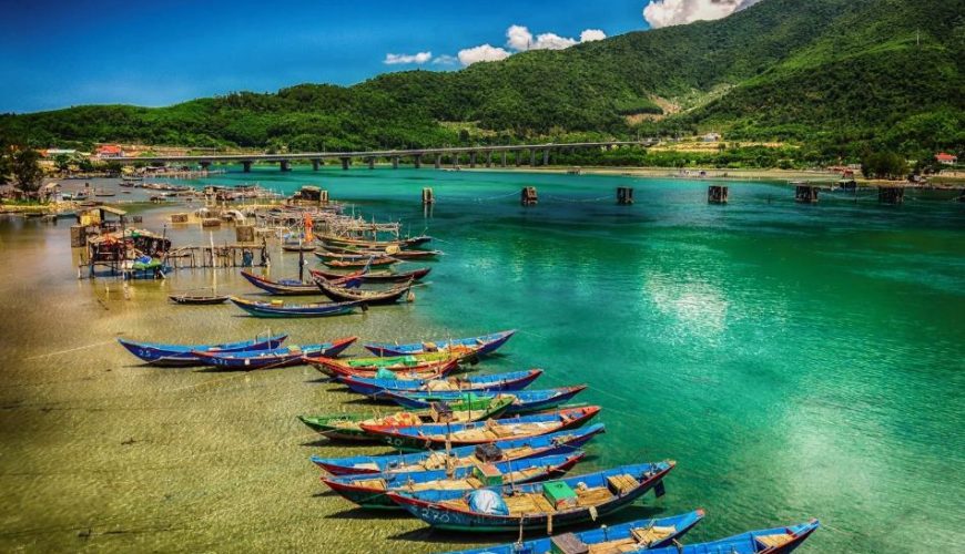 Lang Co Beach in Hue Vietnam