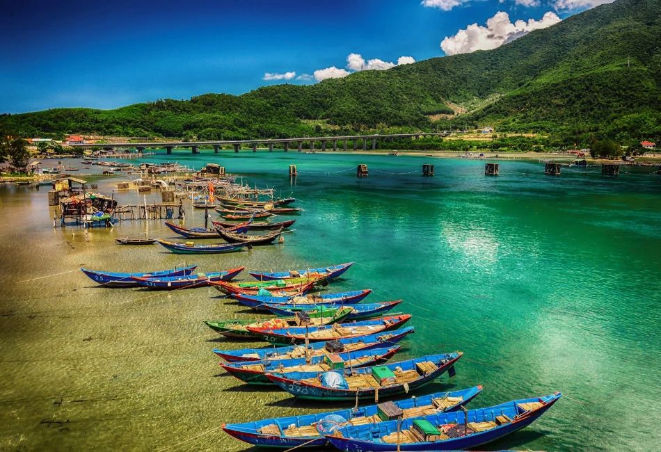 Lang Co Beach in Hue Vietnam